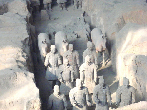 Terracotta Warriors.